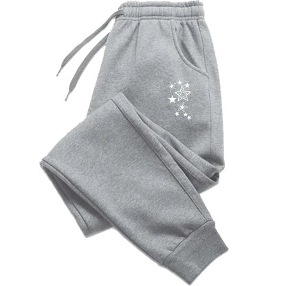 Clothes for Women Stars Print Pant Slacks Woman Clothing White Pants Women&
