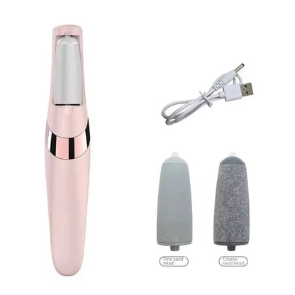 Electric callus removal foot care tools - dry and wet foot files for removing dead skin, charging foot pedicure tools